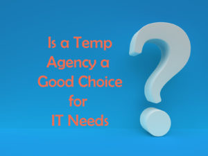 network outsourcer better than a temp agency