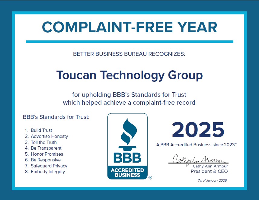 BBB Complaint free 2025 Indianapolis help desk support